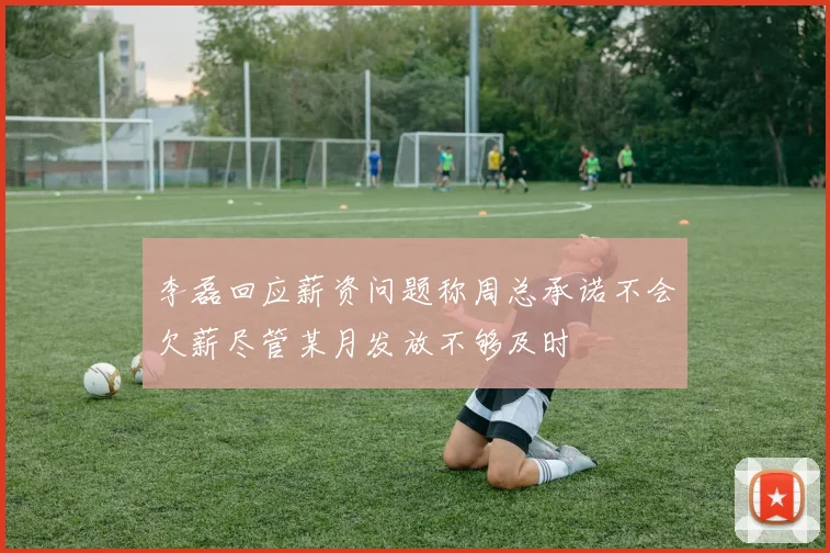 李磊回应薪资问题称周总承诺不会欠薪尽管某月发放不够及时